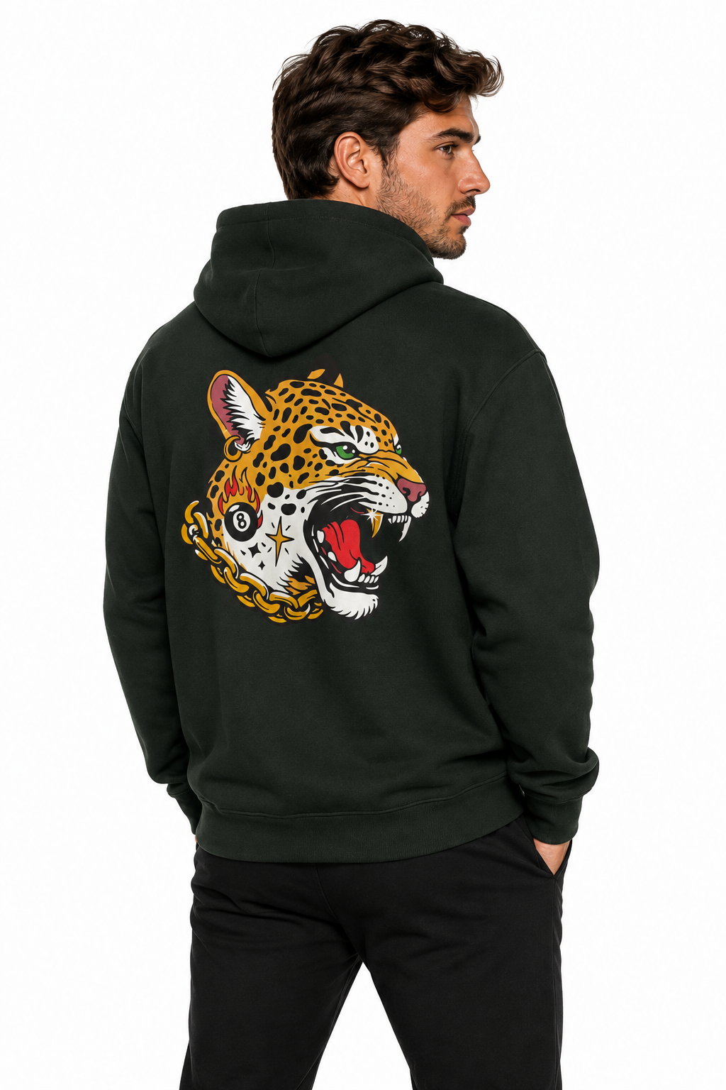 Calle Cat Hoodie - Zip Up