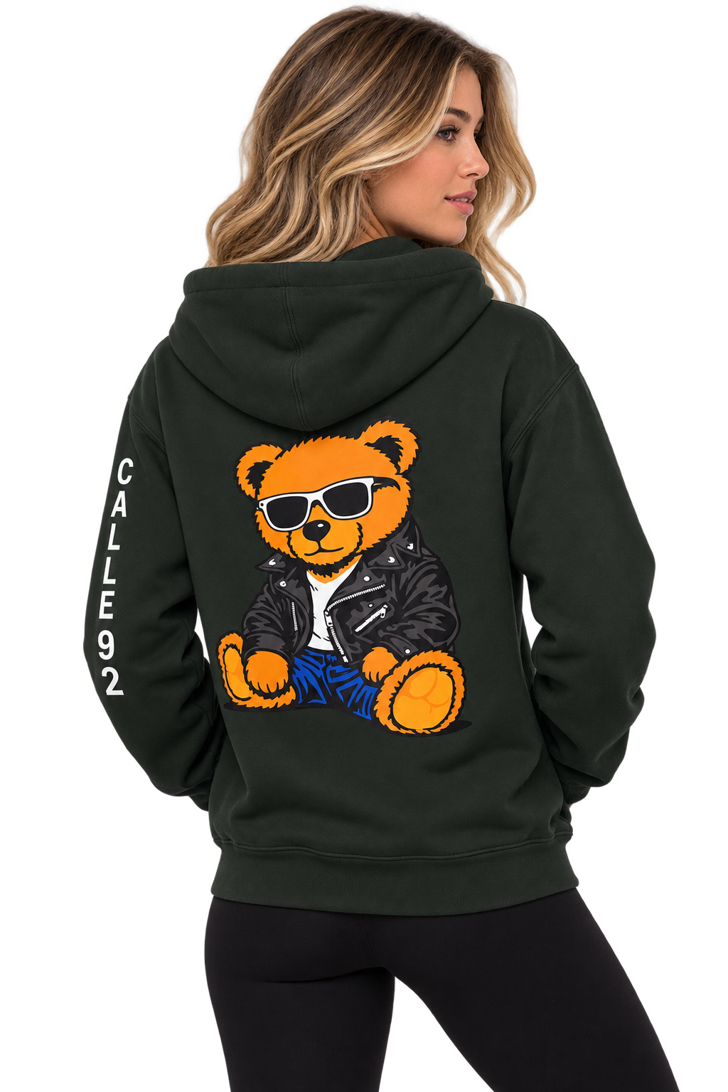 Bad Boy Bear Zip Up Hoodie